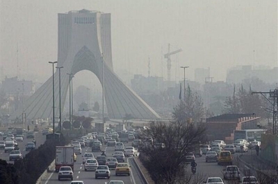 وضعیت هوای تهران ۱۴۰۳/۰۵/۰۷؛ هوا در آستانه وضعیت ناسالم