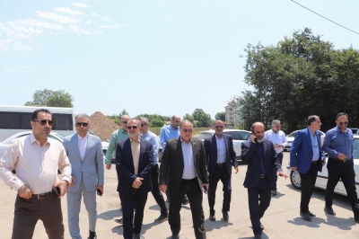 پیشرفت ۷۰ درصدی تقاطع عرفان در خیابان ژ۵ رشت 