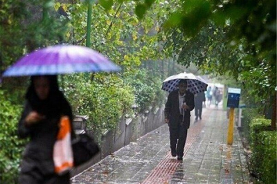 بارش باران در گیلان/ شدت بارش ها در روزهای یکشنبه و دوشنبه