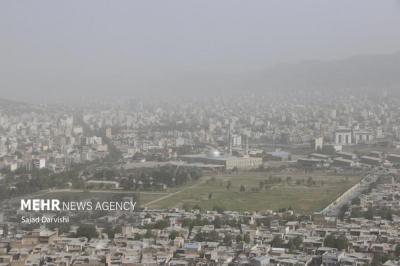 گرد و غبار در استان های مرزی غرب کشور