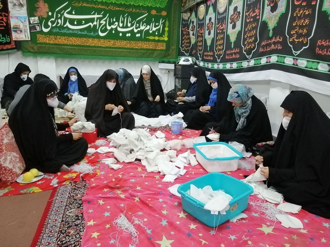 حسینیه هایی که خط مقدم مبارزه با کرونا شدند + عکس و فیلم